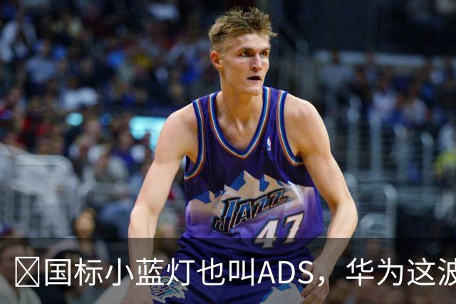 ​国标小蓝灯也叫ADS，华为这波白捡了个大便宜？