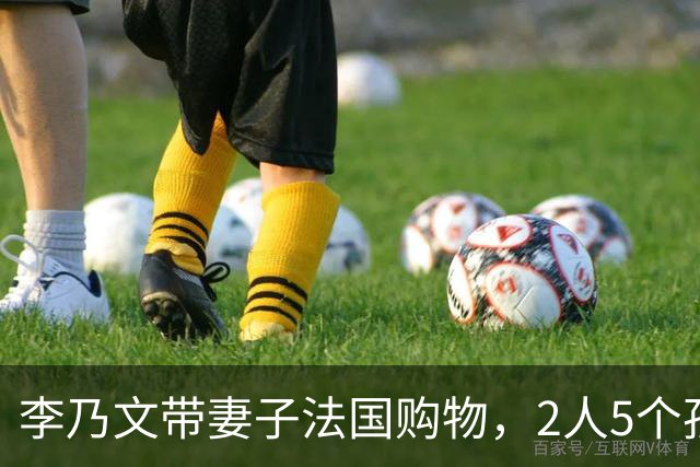 李乃文带妻子法国购物，2人5个孩子！怪不得劝刘宇宁王勉早婚早育
